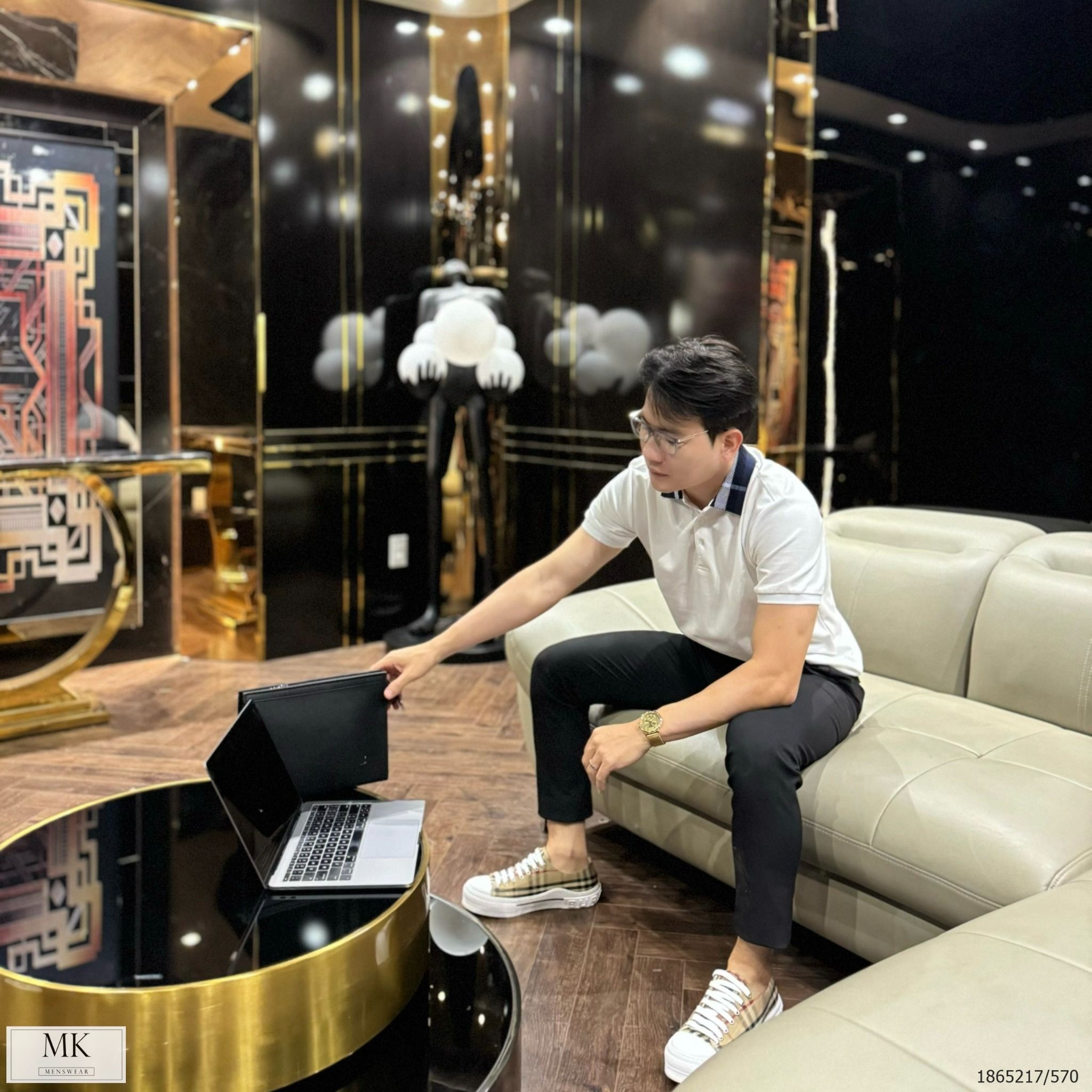  [ẢNH THẬT] Áo Polo Ngắn Tay Nam Nữ Cải Cổ Xanh 23 