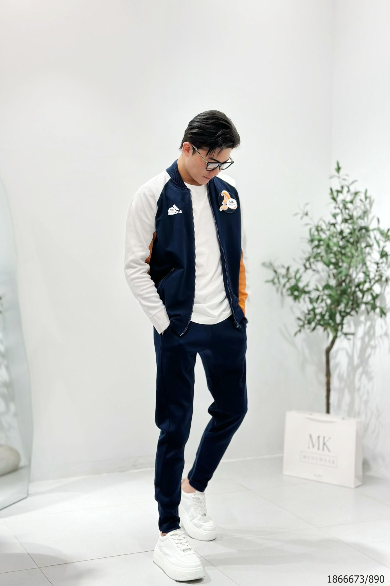  [ẢNH THẬT] Bộ Nỉ Thu Đông Nam Áo Bomber Xanh Than Be Logo Chữ A 23 