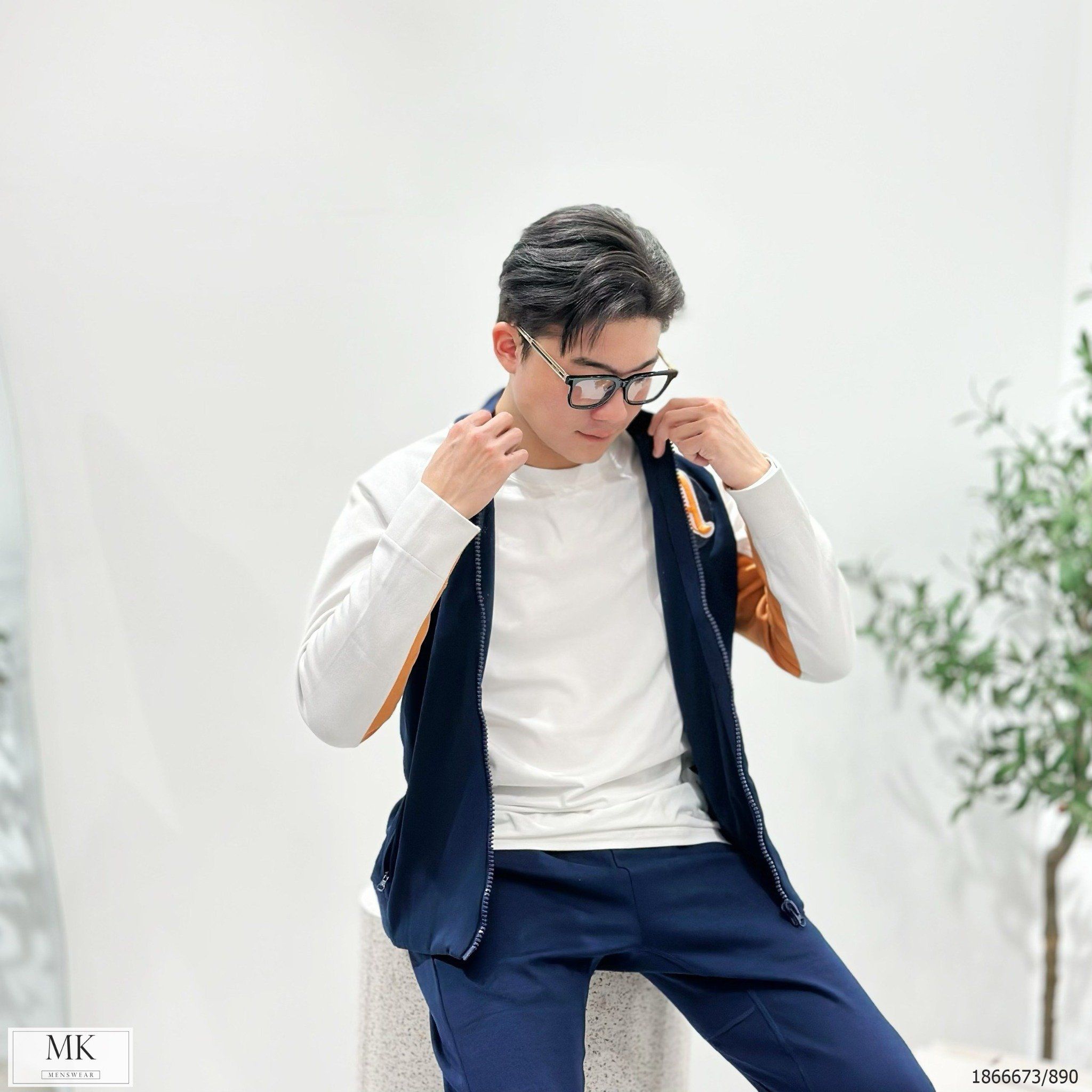  [ẢNH THẬT] Bộ Nỉ Thu Đông Nam Áo Bomber Xanh Than Be Logo Chữ A 23 