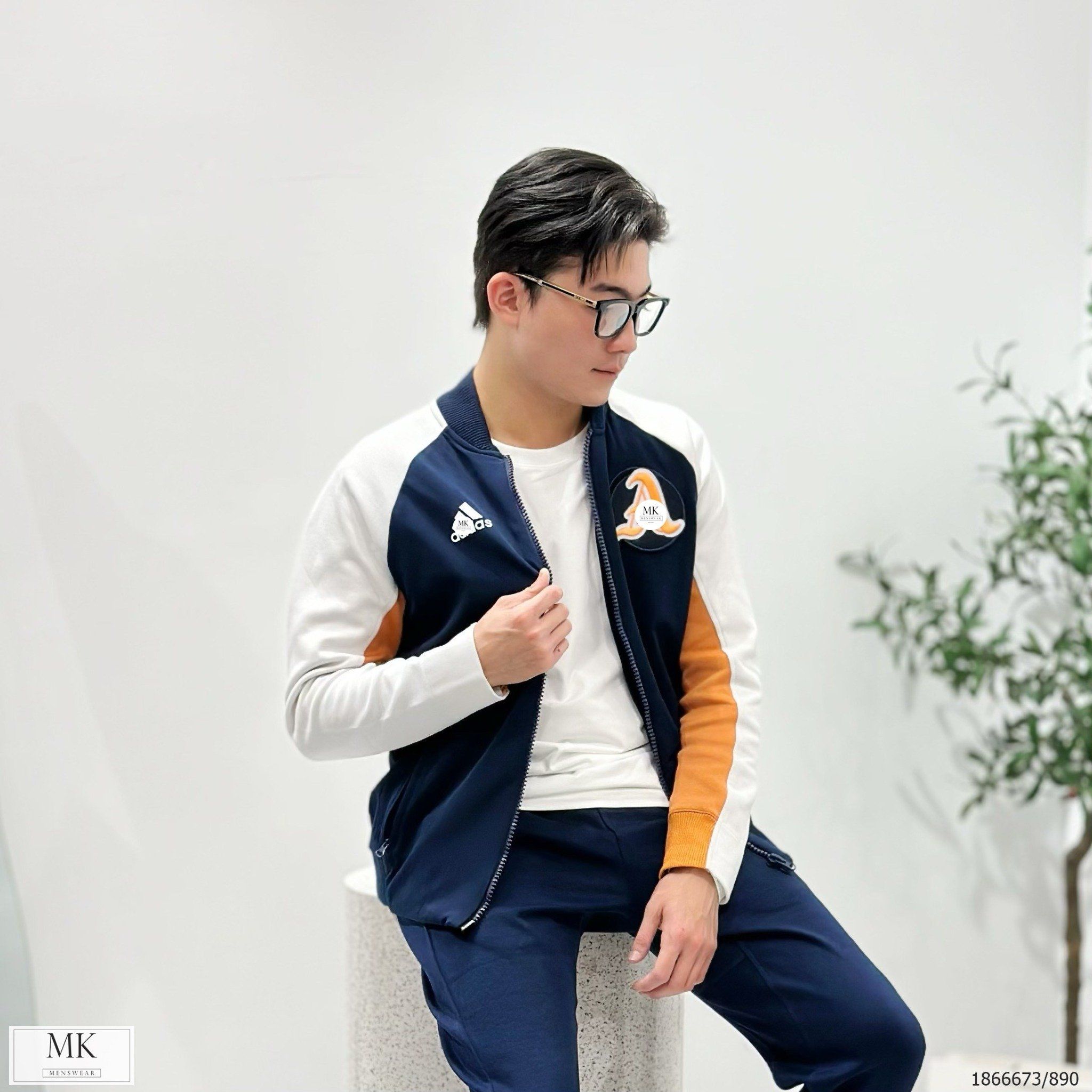  [ẢNH THẬT] Bộ Nỉ Thu Đông Nam Áo Bomber Xanh Than Be Logo Chữ A 23 