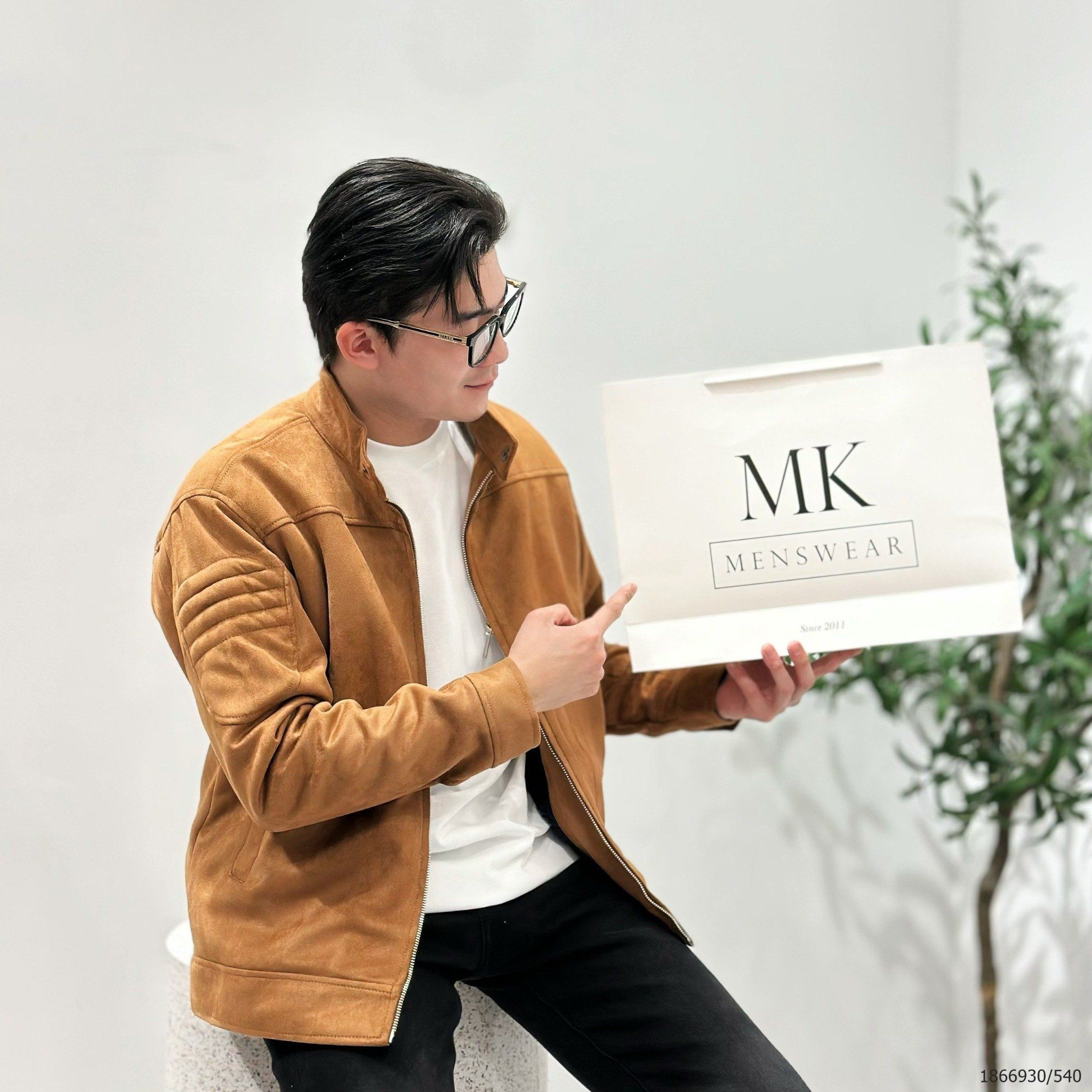  [ẢNH THẬT] Áo Khoác Da Lộn Lót Lông Nam Nữ Trơn KAF 4 Màu Đen/Ghi Đậm/Vàng Bò/Rêu 