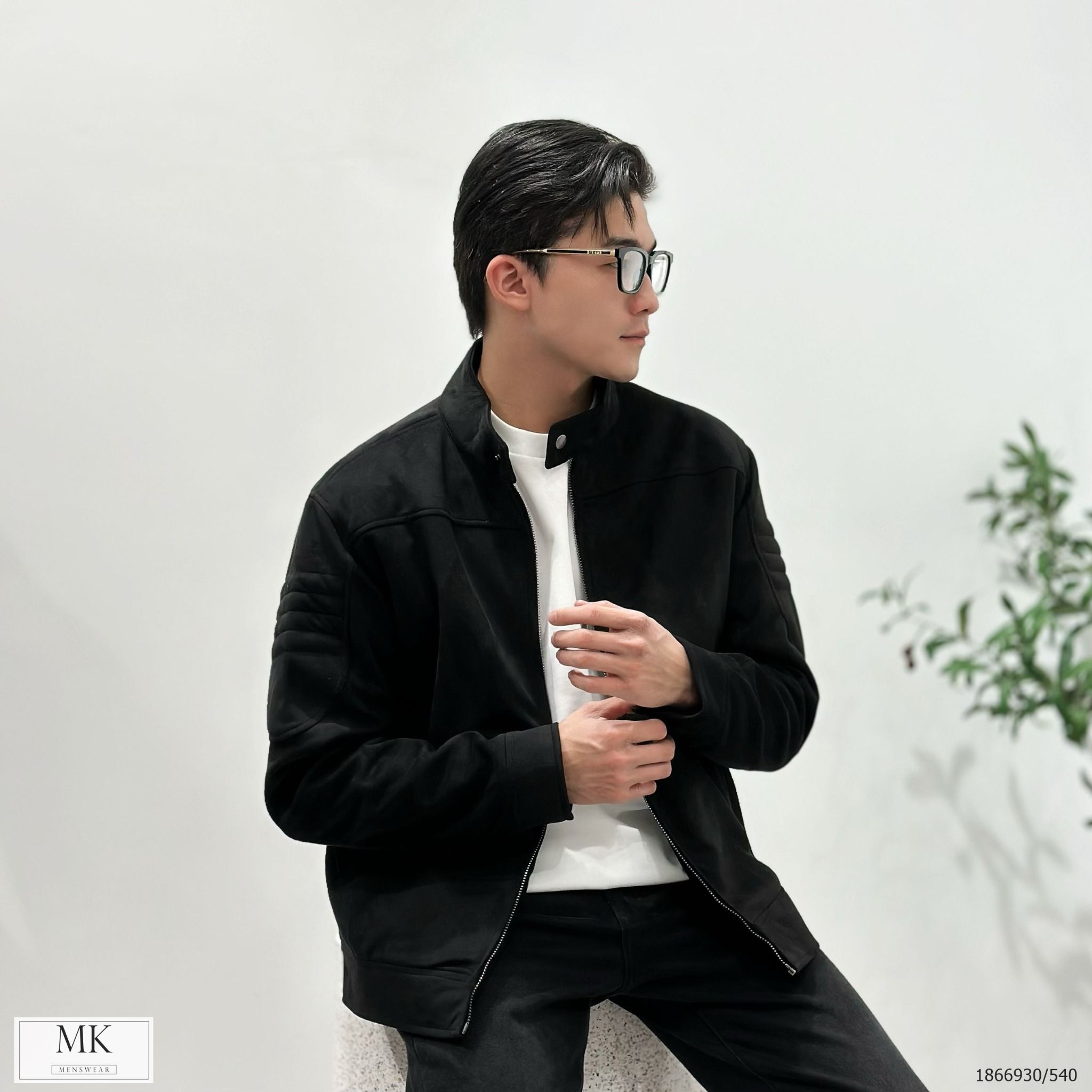 [ẢNH THẬT] Áo Khoác Da Lộn Lót Lông Nam Nữ Trơn KAF 4 Màu Đen/Ghi Đậm/Vàng Bò/Rêu 