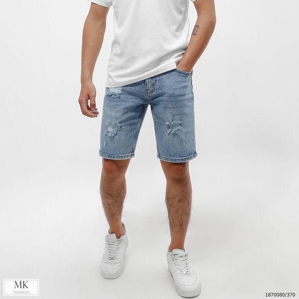 Quần Short Jean Nam Defoxx Rách 24 