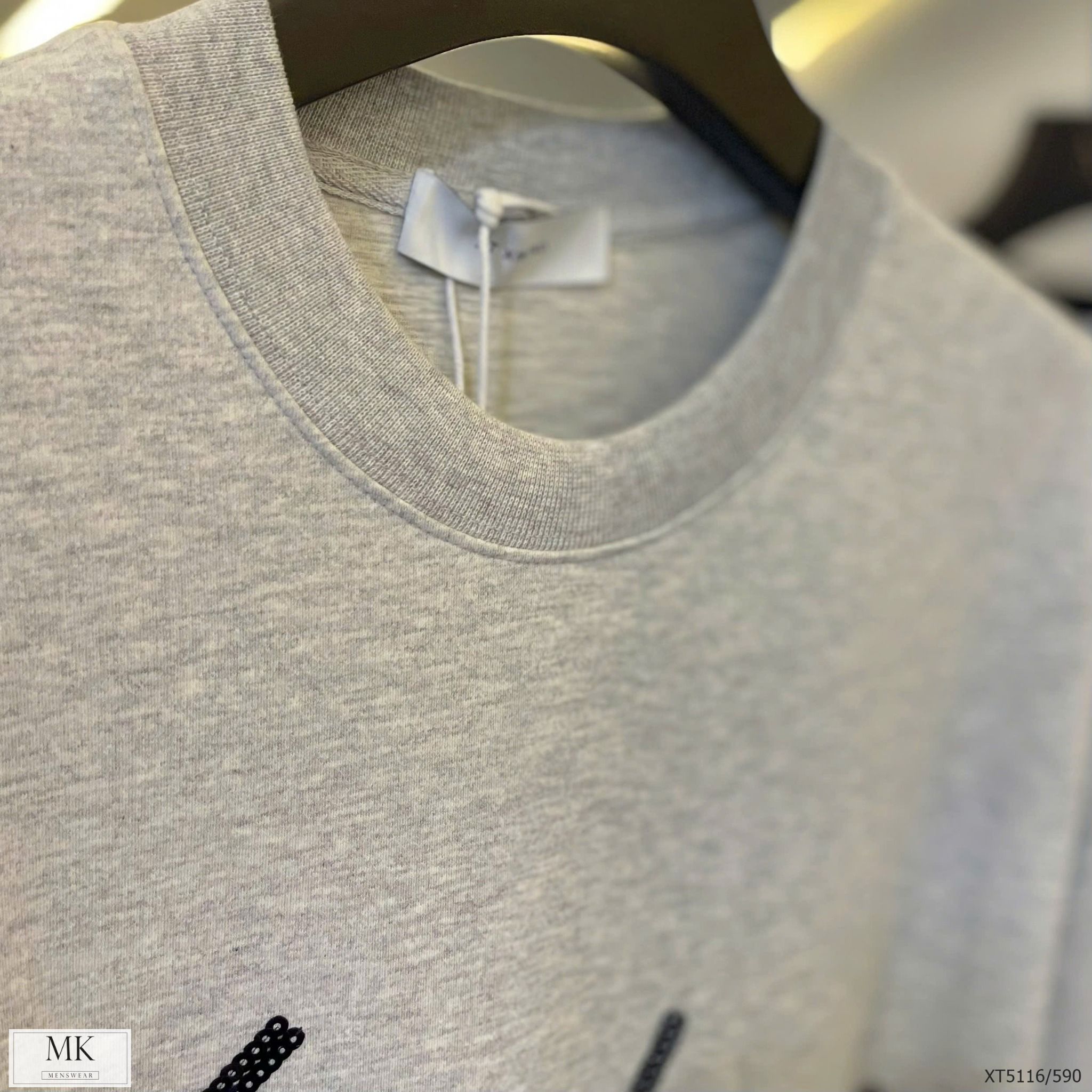  [MK ẢNH THẬT] Áo Dài Tay Sweater Nỉ Nam Nữ Hoạ Tiết XT 5116 Chữ 24 