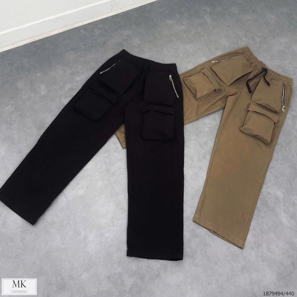  [ẢNH THẬT] Quần Kaki Nam Trơn Dáng Suông Youth Túi Hộp Đen/Nâu 24 