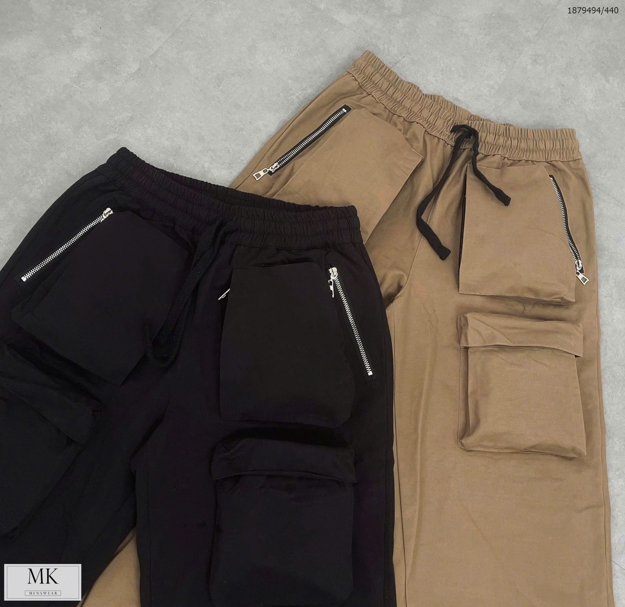  [ẢNH THẬT] Quần Kaki Nam Trơn Dáng Suông Youth Túi Hộp Đen/Nâu 24 