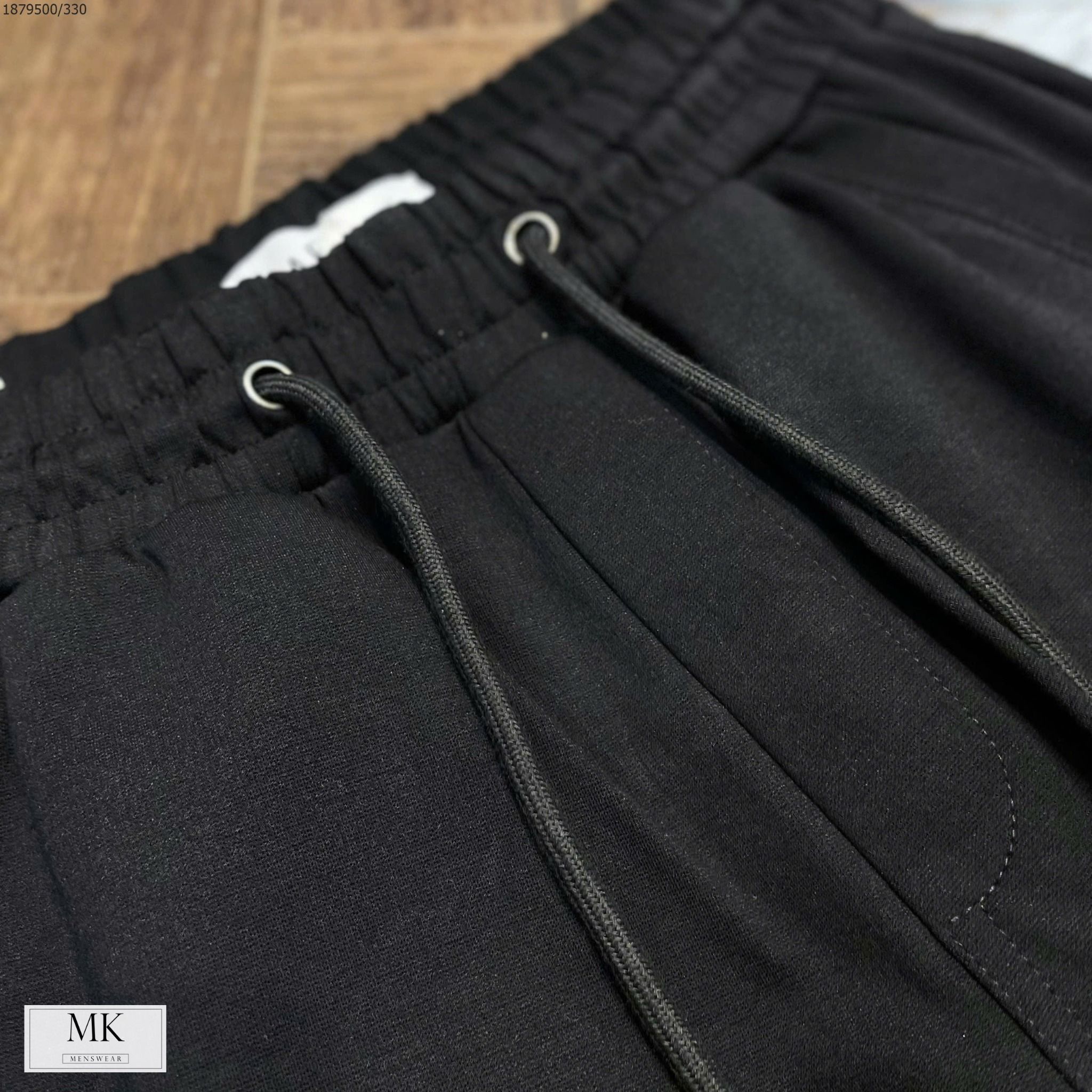  [ẢNH THẬT] Quần Jogger Nỉ Nam TRƠN KAF Duy Nhất 1 Màu Đen 24 