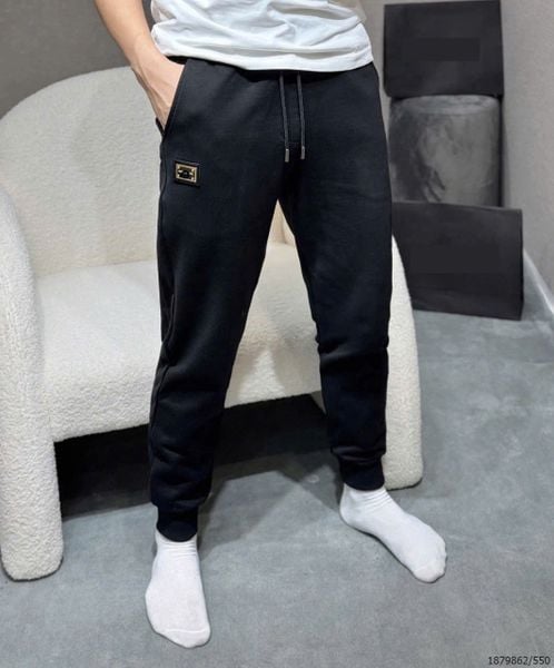  Quần Jogger Nỉ Nam Cao Cấp, Logo Duy Nhất 1 Màu Đen 24 
