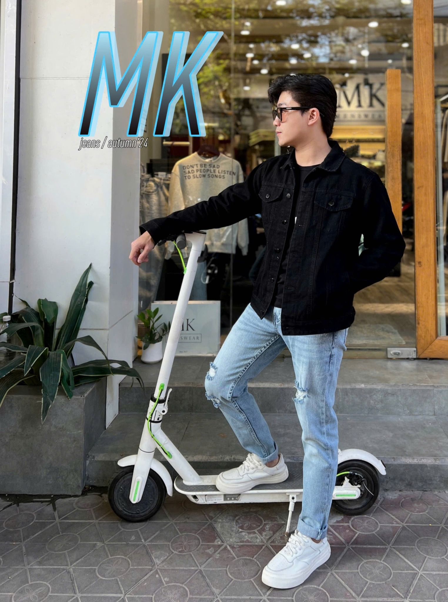  MK Quần Jean Defoxx 240805 Rách 