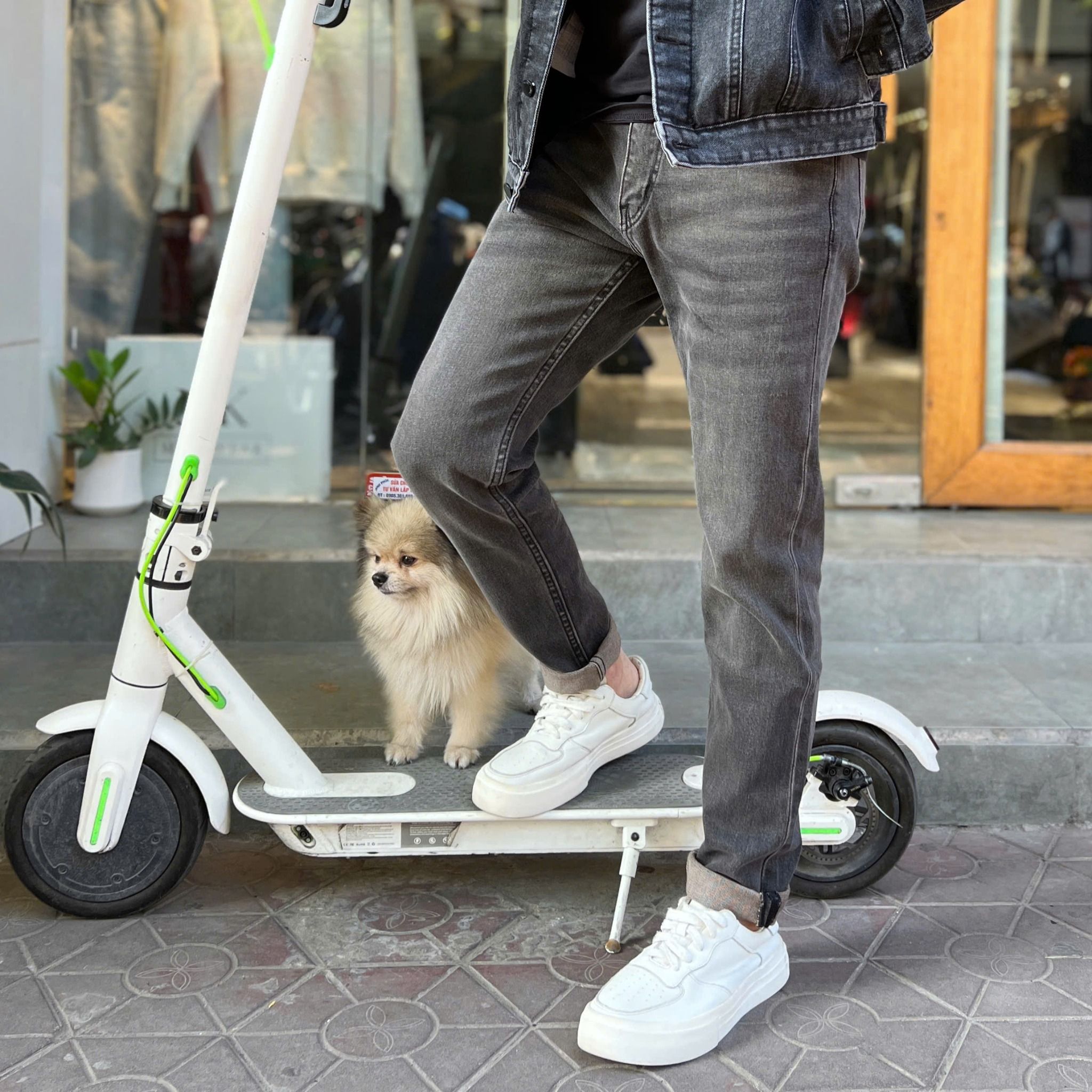  MK Quần Jean Defoxx 240915 Trơn 