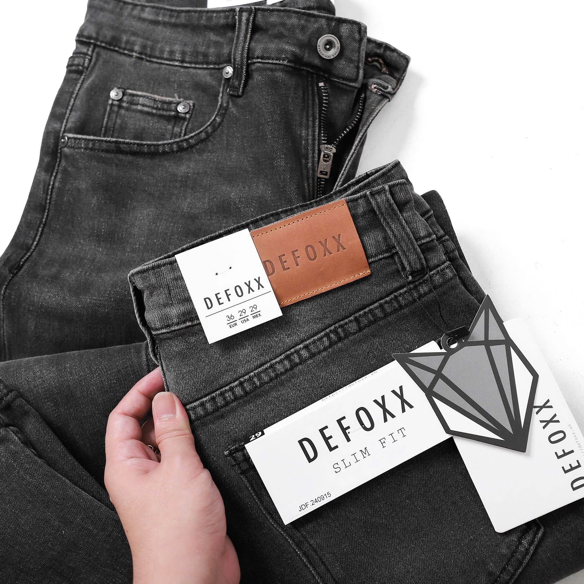  MK Quần Jean Defoxx 240915 Trơn 