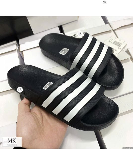  [ẢNH THẬT] Dép Đúc Nam Kẻ Sọc 3 Màu 