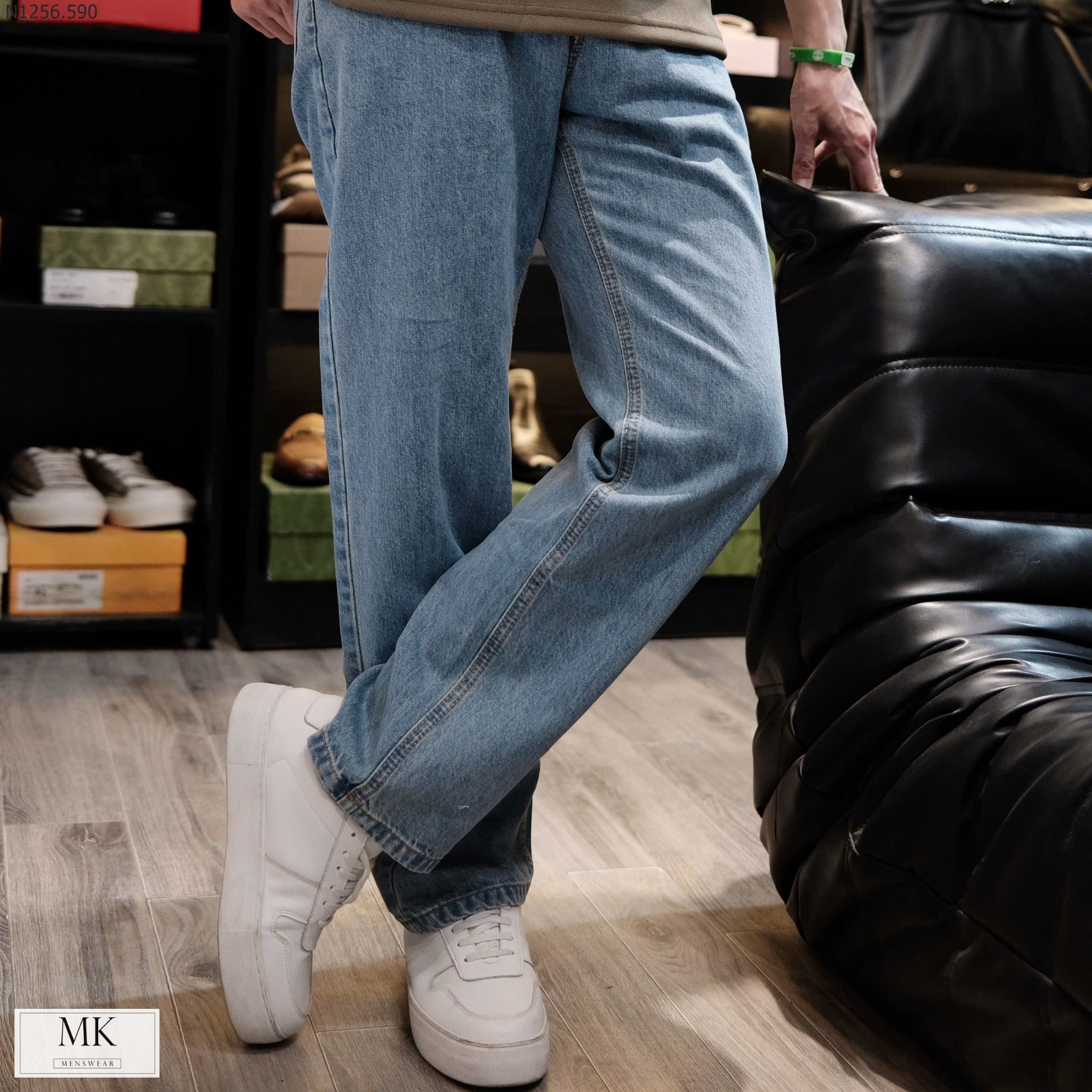  [ẢNH THẬT] Quần Jean Nam Ống Đứng 3 màu N1256 