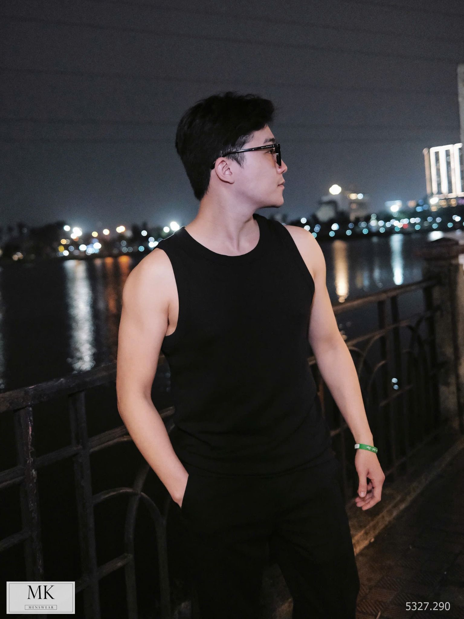  [ẢNH THẬT] Áo Ba Lỗ Nam Nữ Basic Đen/Trắng 25 