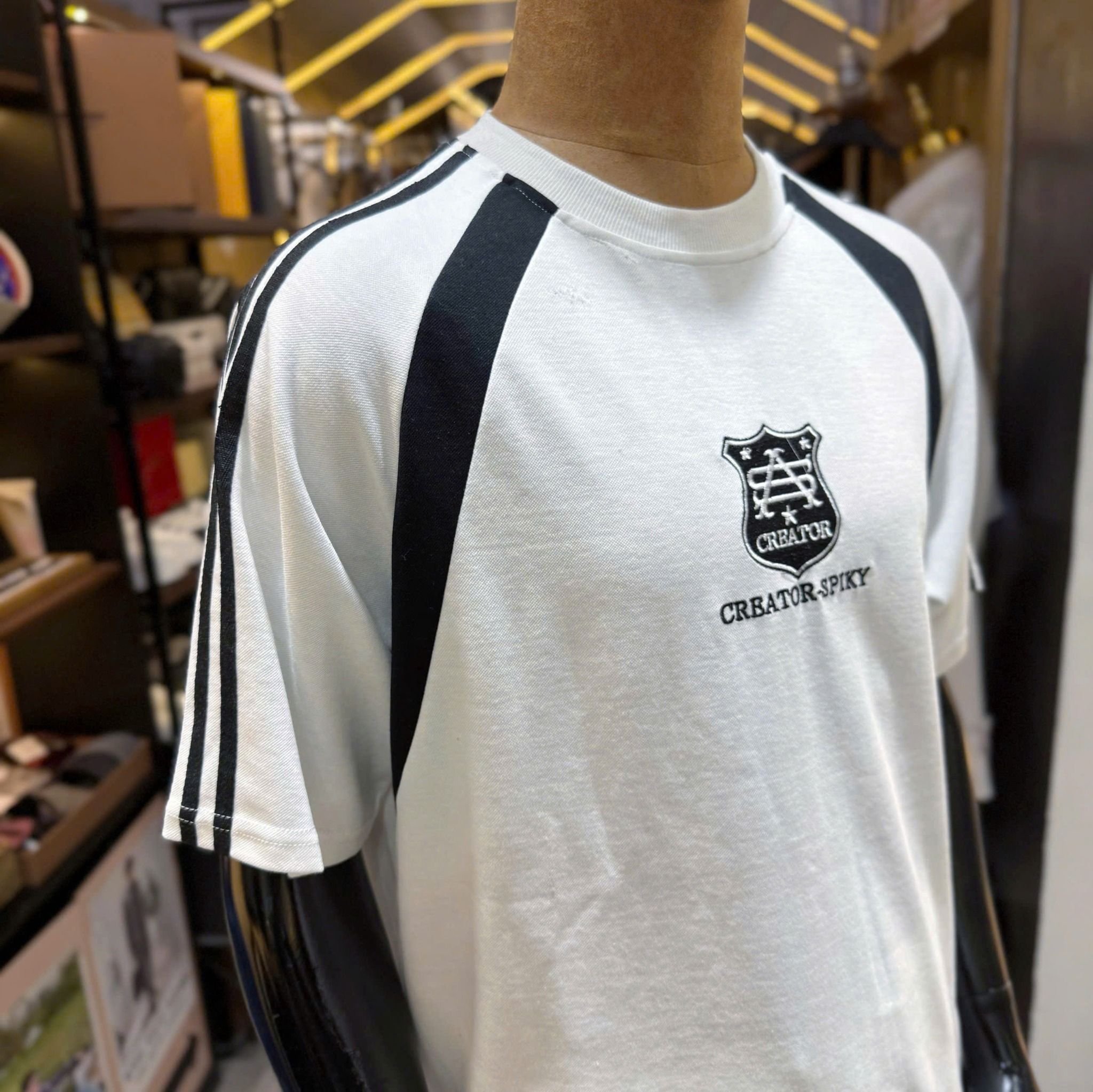  [ẢNH THẬT] Short Nỉ Nam Trắng Sọc 9022 