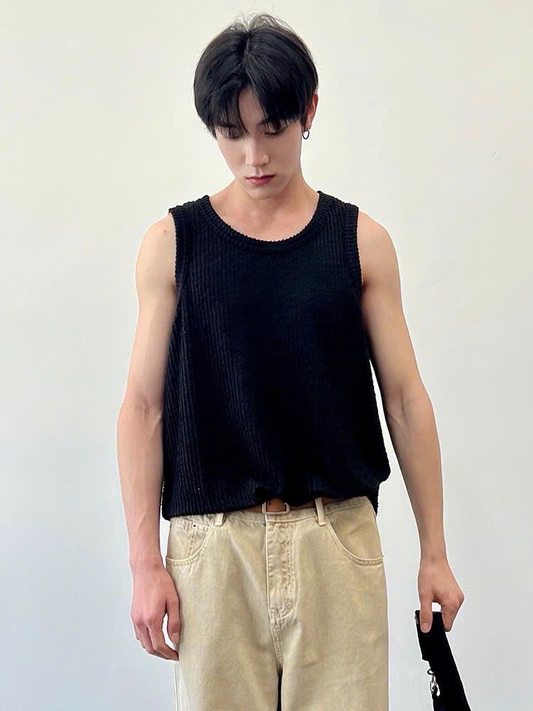  [ẢNH THẬT] Áo Ba Lỗ Nam Nữ 3 Màu Trơn 9026 