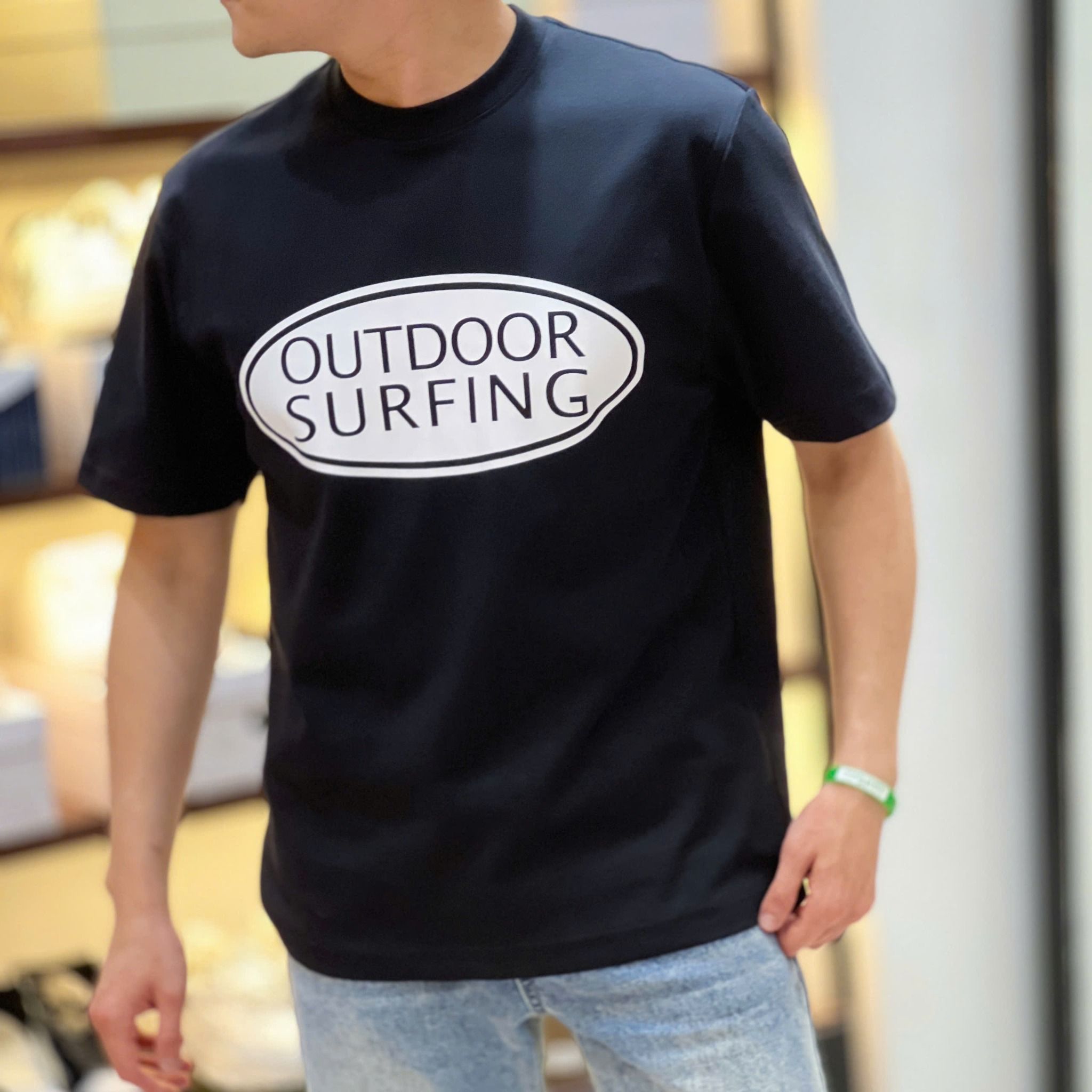  [ẢNH THẬT] Áo Phông Ngắn Tay Nam Nữ T5906 