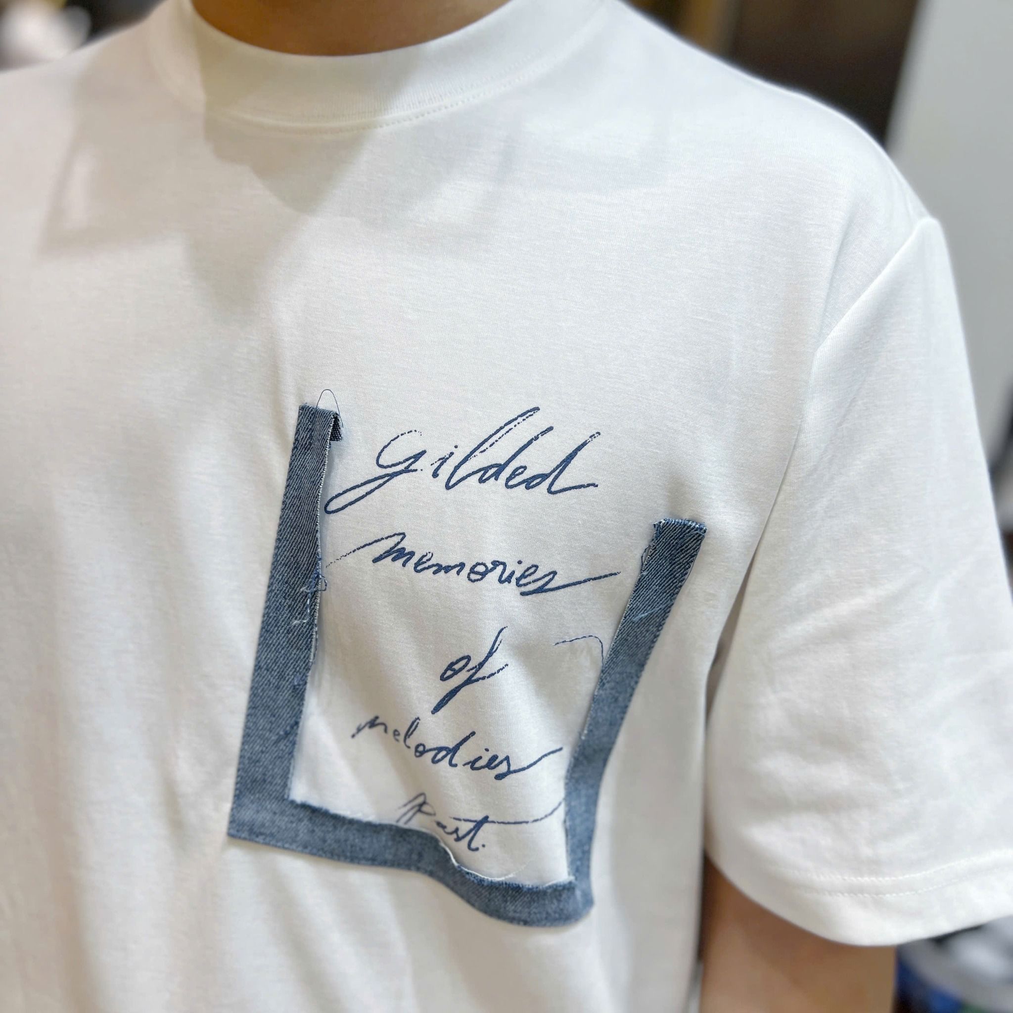  [ẢNH THẬT] Áo Ngắn Tay Nam Nữ Túi Ngực 5835 