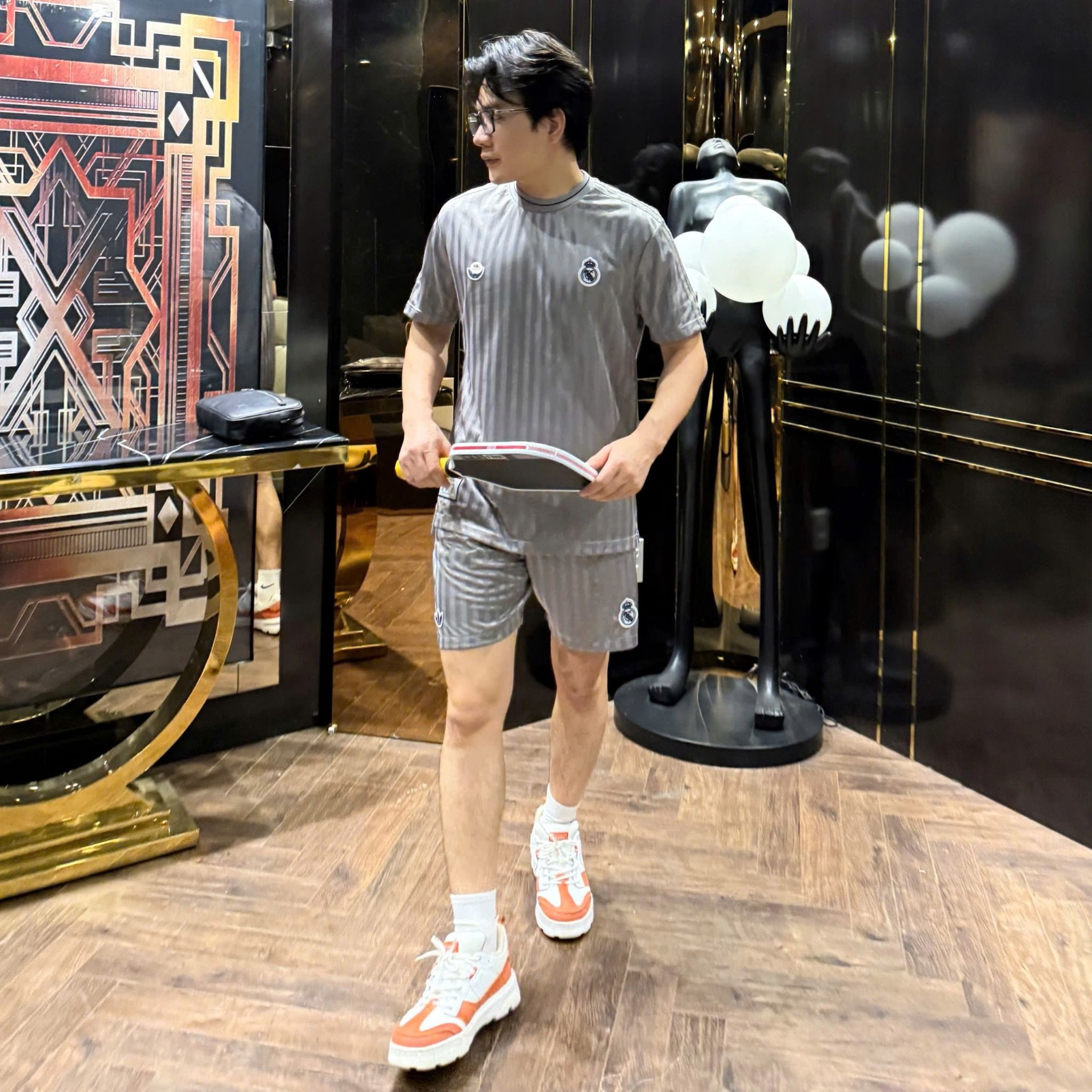  [ẢNH THẬT] Bộ Ngắn Tay Thể Thao Nam Sọc 25 