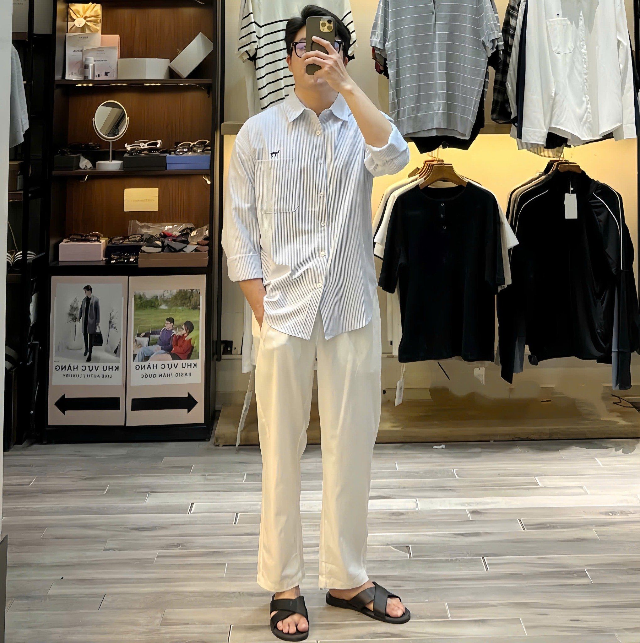  [ẢNH THẬT] Quần Đũi Suông Trơn Nam KAF 25 