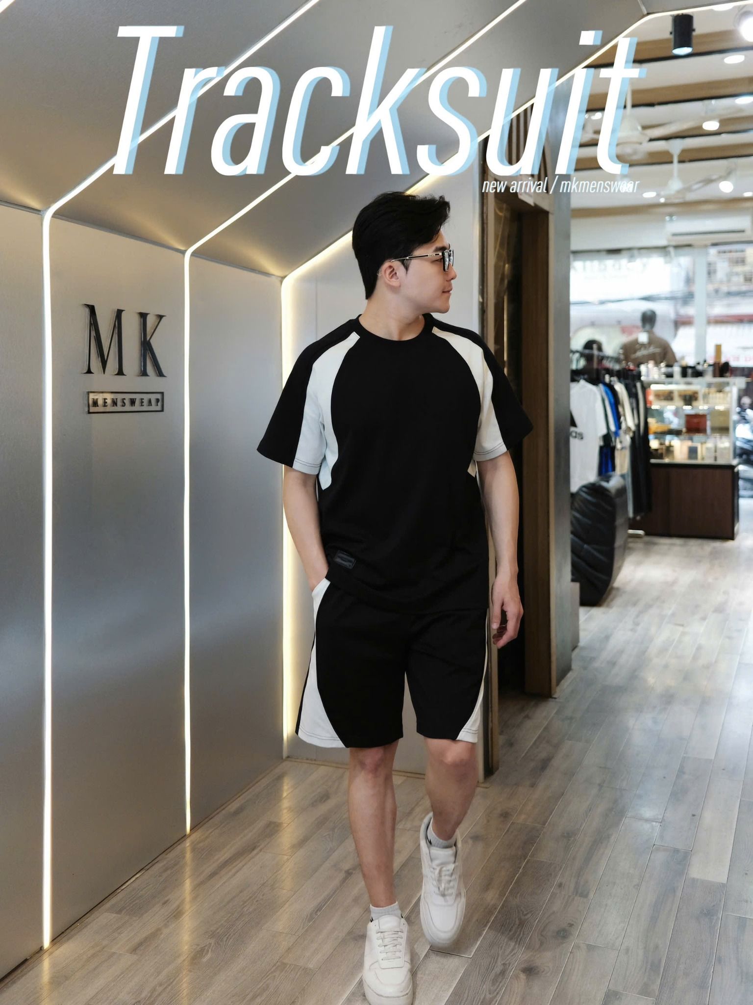  [ẢNH THẬT] Bộ Ngắn Tay Nam Phối Tay 2656 