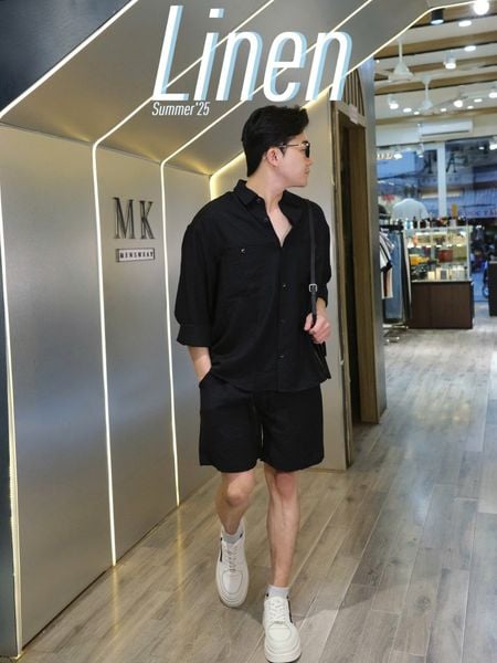  [ẢNH THẬT] Bộ Dài Tay Đũi Nam Trơn 2086 