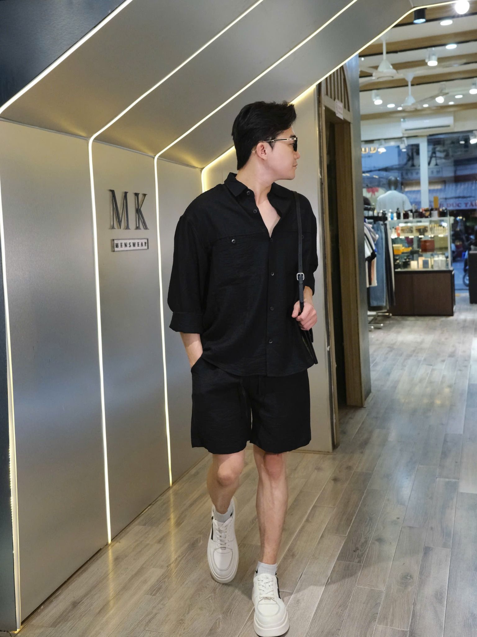  [ẢNH THẬT] Bộ Dài Tay Đũi Nam Trơn 2086 