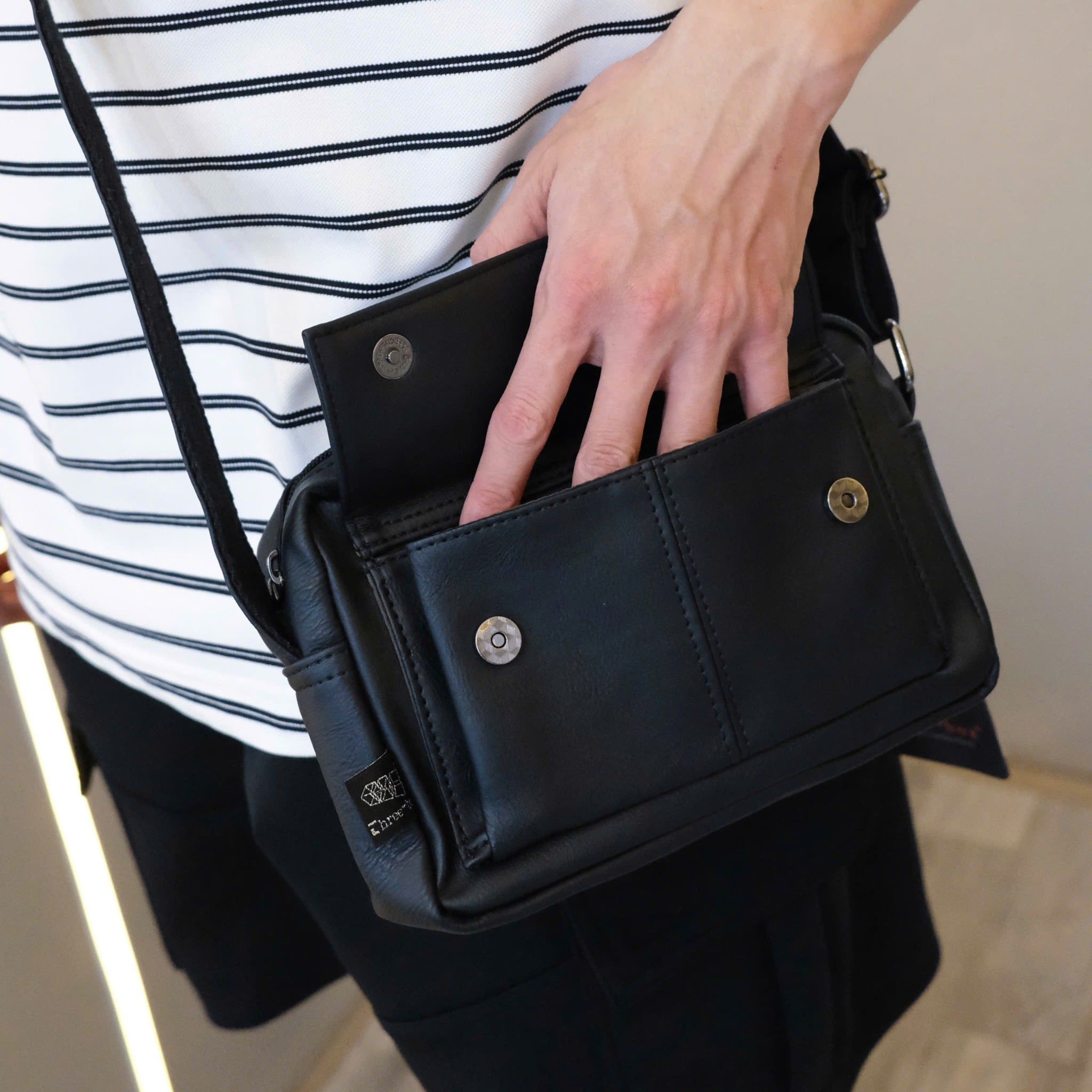  [ẢNH THẬT] Túi Đeo Chéo Nam Da Bò Trơn 8101 