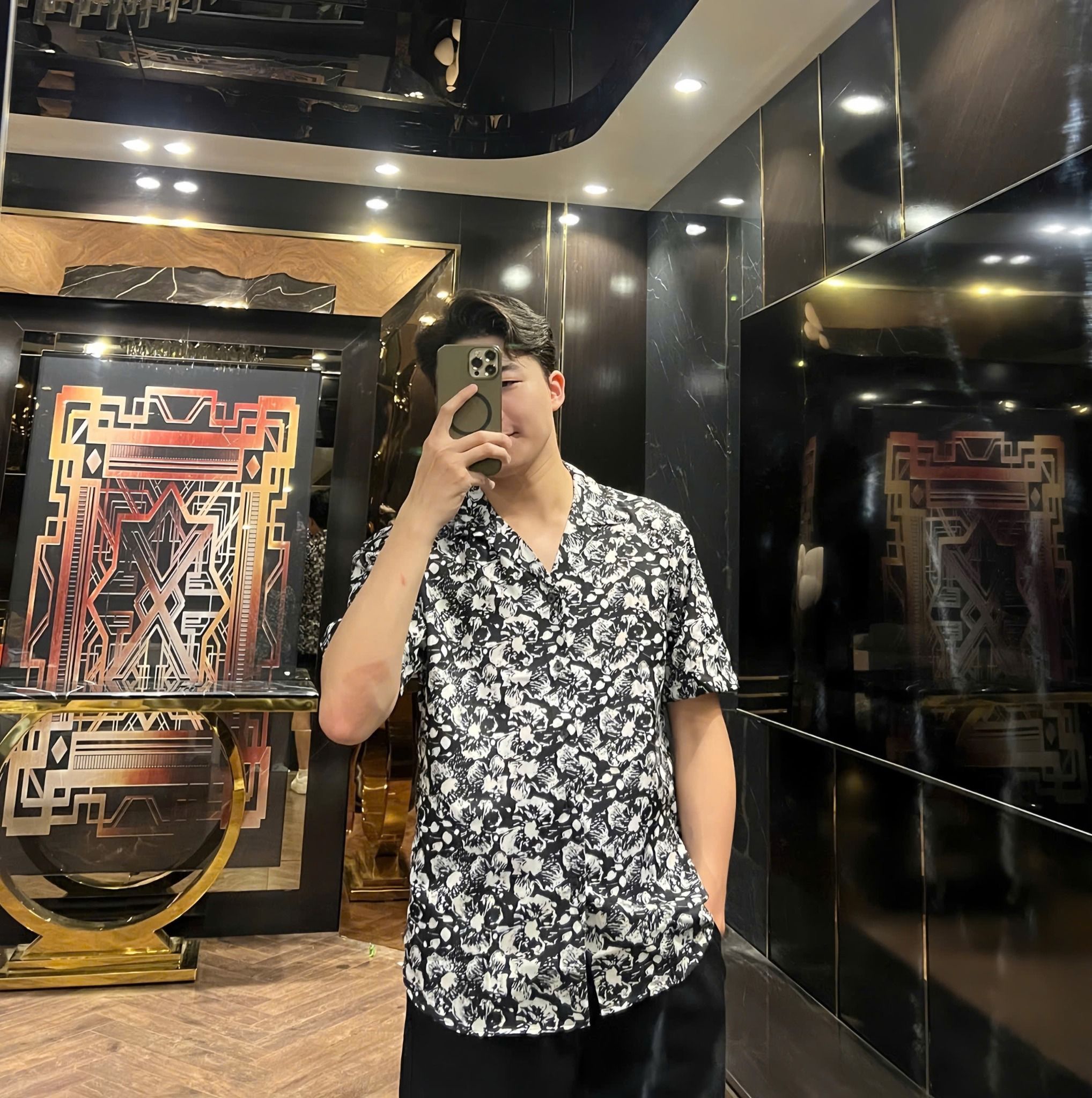  [ẢNH THẬT] Sơ Mi Ngắn Tay Nam Nữ KAF Cổ Vest Đi Biển 25 