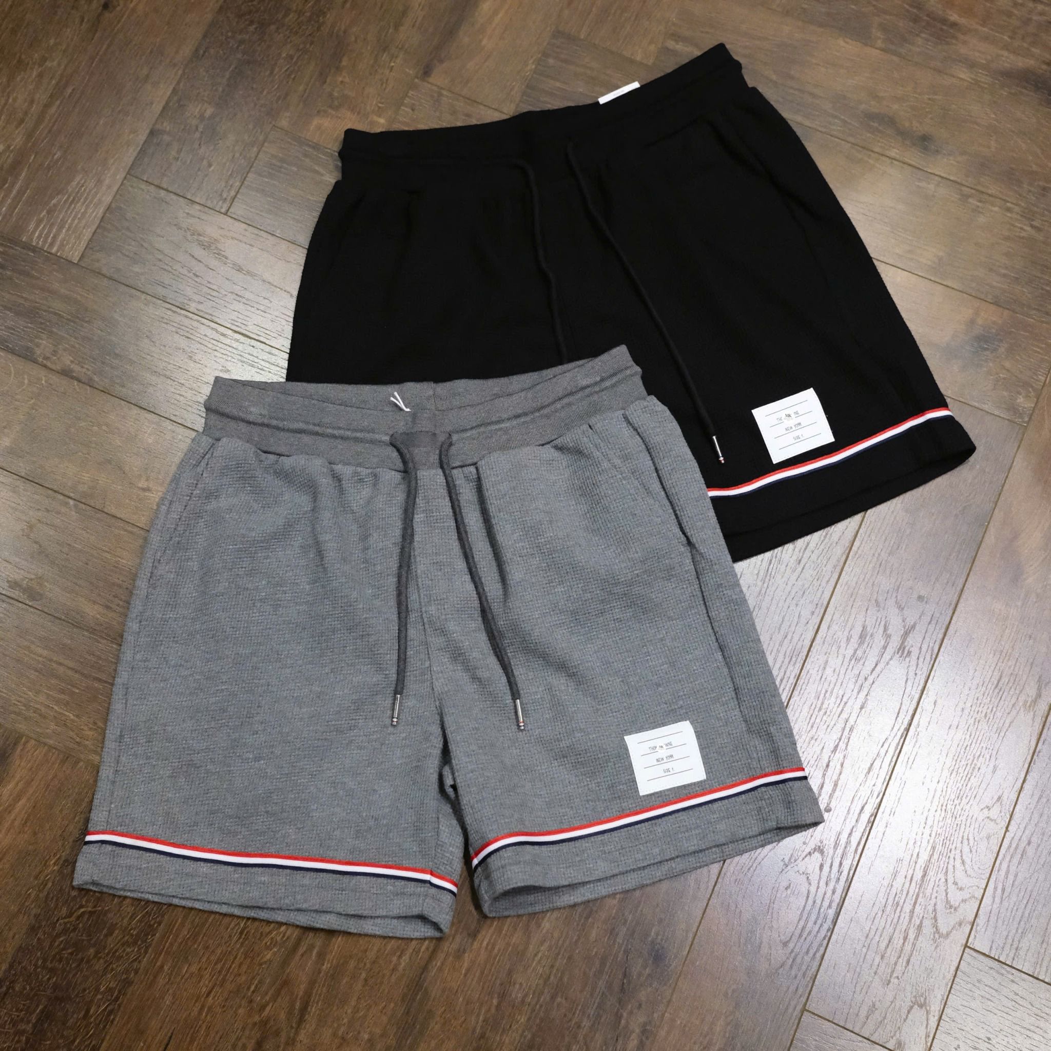  [ẢNH THẬT] Short Nỉ Nam Trơn Phối Viền Gấu 25 