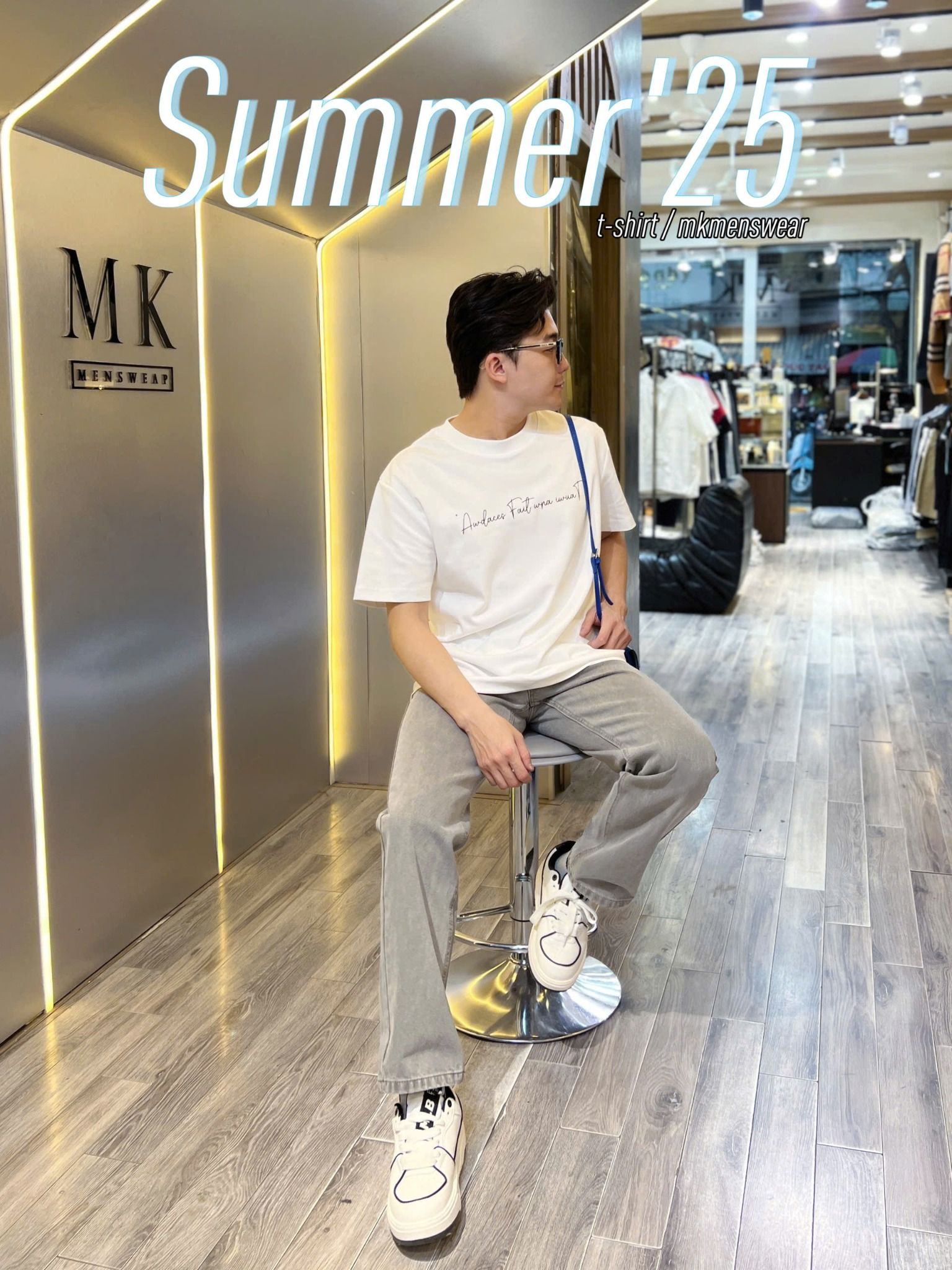  [ẢNH THẬT] Áo Phông Ngắn Tay Nam Chữ Nhỏ T588 