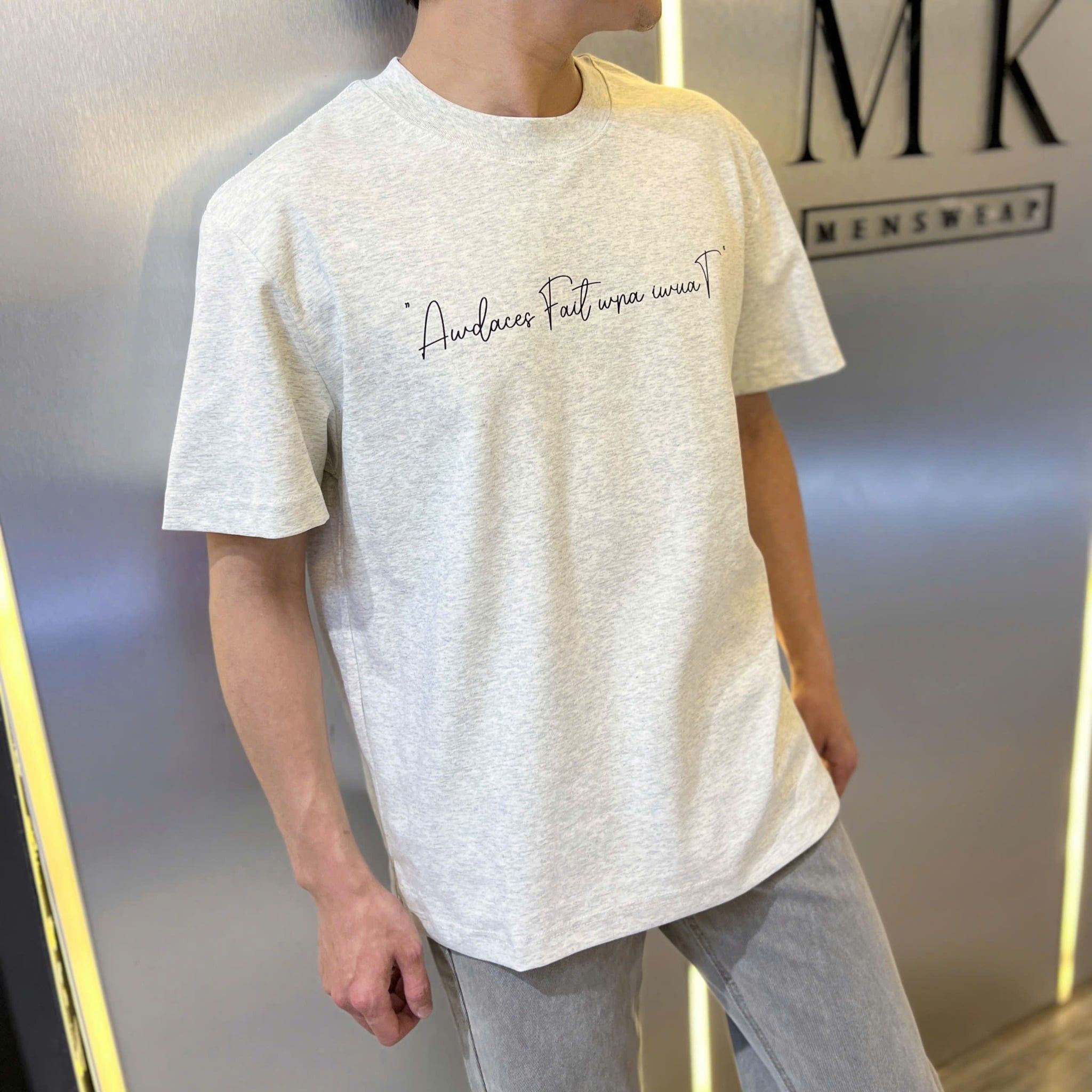  [ẢNH THẬT] Áo Phông Ngắn Tay Nam Chữ Nhỏ T588 