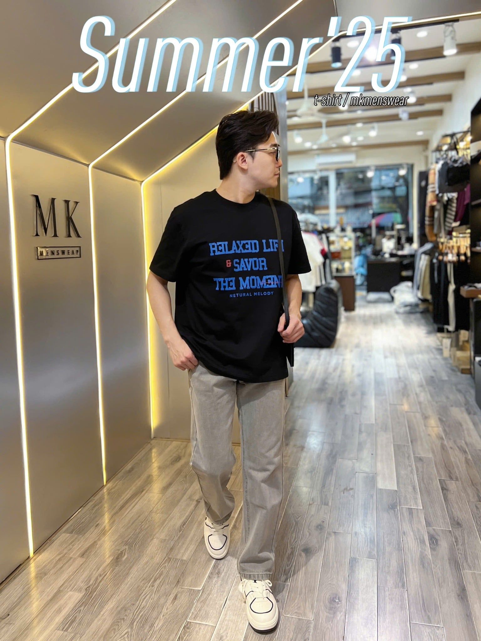  [ẢNH THẬT] Áo Phông Ngắn Tay Nam Nữ In Chữ To T553 