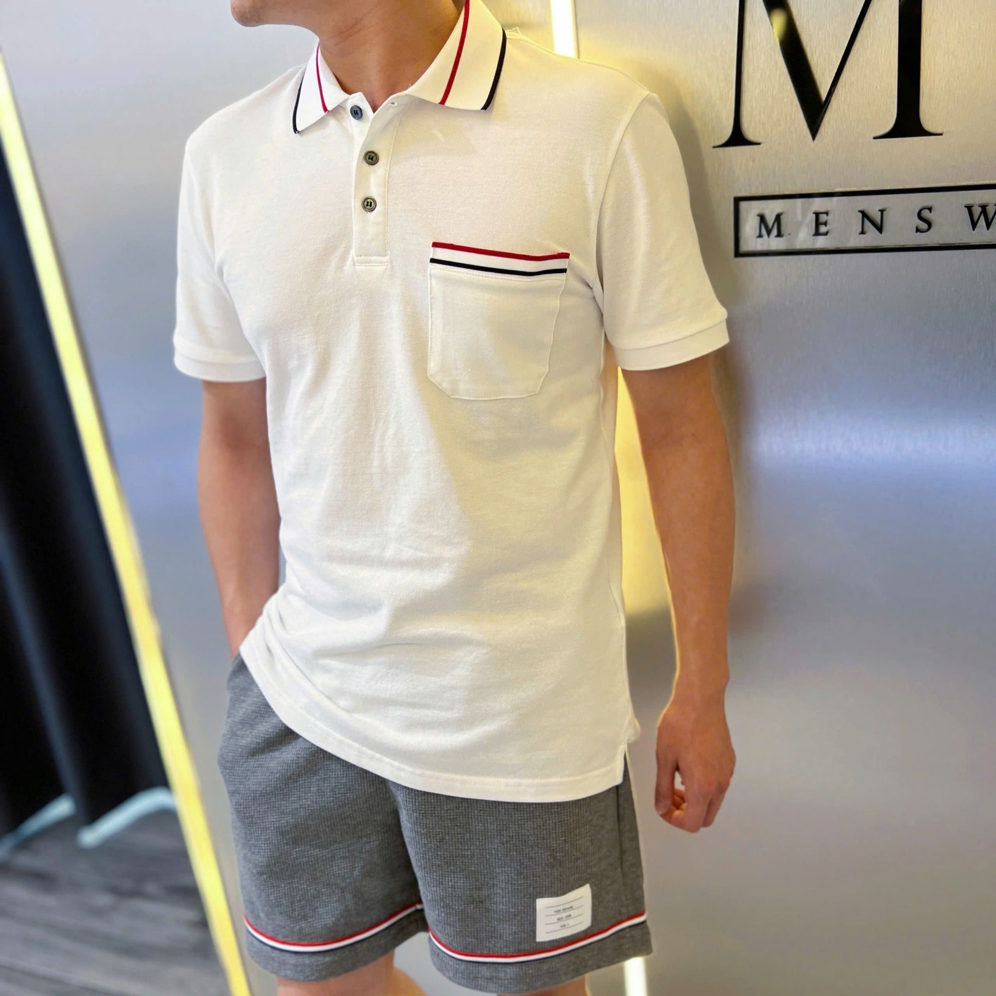  [ẢNH THẬT] Polo Ngắn Tay Nam Cải Cổ Và Túi 25 