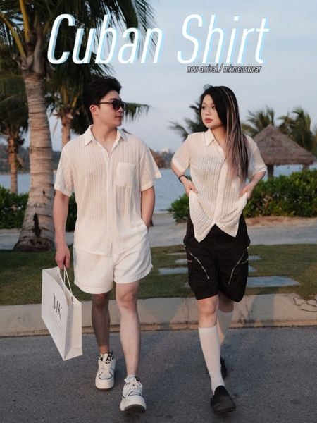  [ẢNH THẬT] Sơ Mi Đũi Ngắn Tay Nam Túi Ngực 7019 