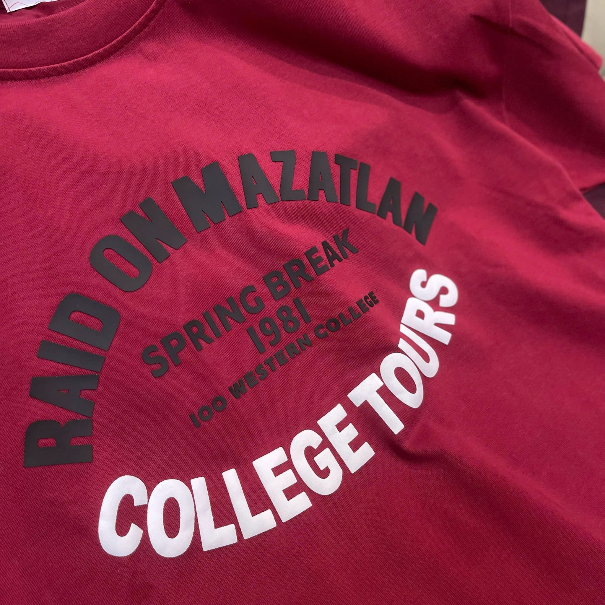  [ẢNH THẬT] Áo Phông Ngắn Tay Nam Nữ In Chữ 3305 