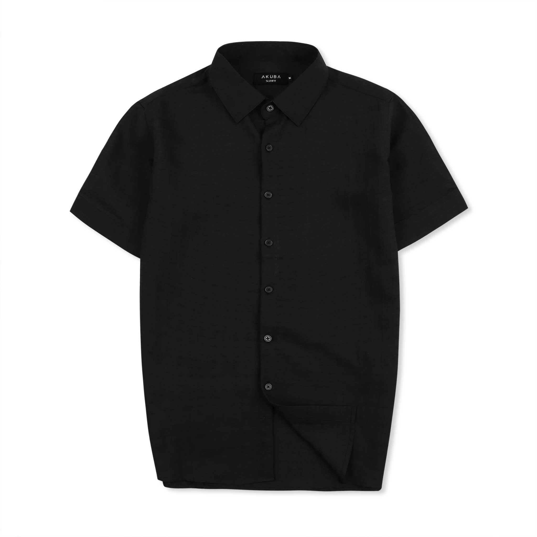  [ẢNH THẬT] Sơ Mi Ngắn Tay Nam AKUBA Vân Sọc 25 