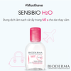 Nước tẩy trang và làm sạch dành cho da nhạy cảm Bioderma sensibio h20 (Nhập khẩu)
