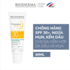 Kem chống nắng cho da hỗn hợp dầu Bioderma photoderm akn mat spf30 40ml TẶNG mặt nạ Sexylook (Nhập khẩu)