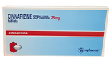 Cinnarizine 25mg Tablets Sopharma (H/50v)