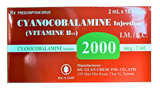Cyanocobalamine Vitamin B12 Injection Siu Guan Chem (H/10o/2ml)