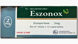 Eszonox Eszopiclone 2mg Khapharco (H/10v)