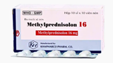 Methylprednisolon 16Mg Khapharco (H/100v) (Vỉ Nhôm) (viên nén)