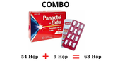 Combo 54 Hộp Panactol Extra Khapharco  (H/240V) + 9 Hộp Panactol Extra Khapharco Pharm (H/240V)