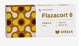 Flazacort Deflazacort 6mg Stella (H/20v) (viên nén)