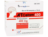 A.T Cetam Piracetam 400mg An Thiên (H/30o/10ml) (Date cận)