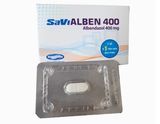 SaviAlben Albendazol 400mg Savi (H/1v) (viên nén bao phim)