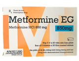 Metformin EG 850mg Pymepharco (H/100v) (viên nén)