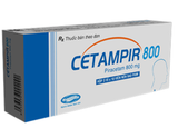 Cetampir Piracetam 800mg Savi (H/30v) (viên nén bao phim)