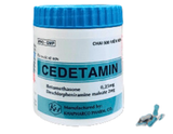 Cedetamin Khapharco (C/500v) (Nắp xanh dương) (viên nén)